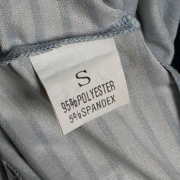 Womens Camo Stripe Long Sleeve Sequin Pocket Top S - Picture 4 of 5